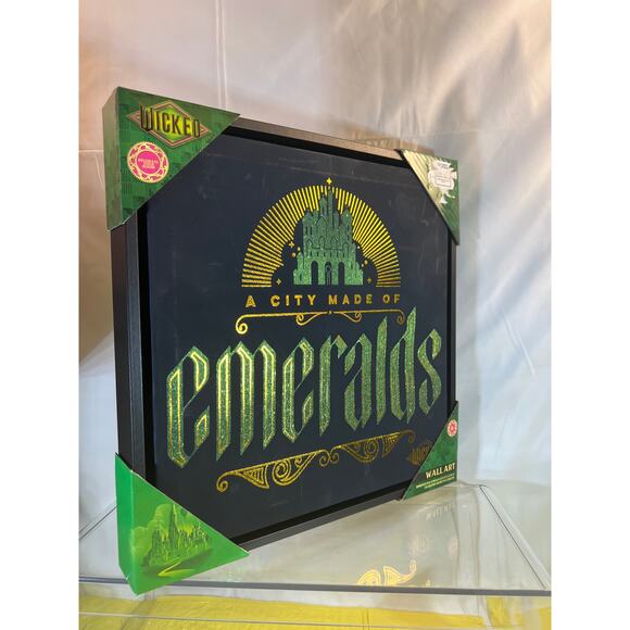 NEW Wicked City of Emerald Canvas Wall Art - Picture 3 of 9